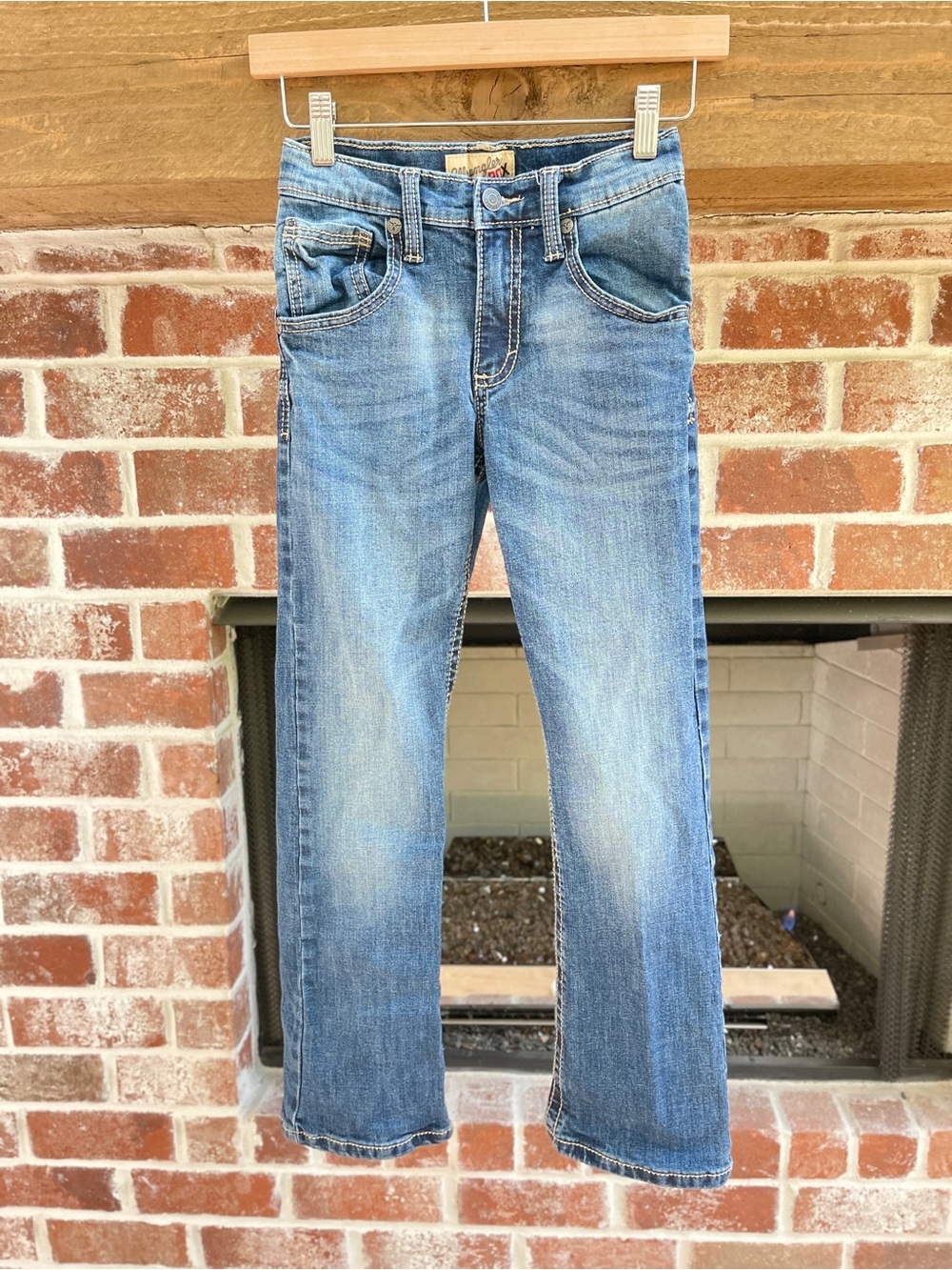 Wrangler girls Light Blue Jeans size 10 slim